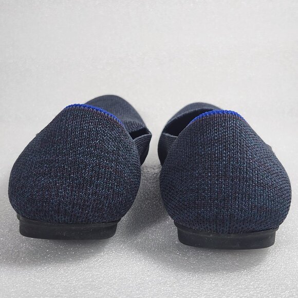 Rothy's Navy Blue Heather Loafer Size W8.5 - Picture 12 of 14